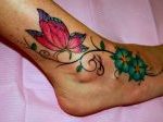 foto di tatuaggi con farfalle