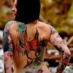 foto di tatuaggi farfalle