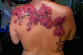 tatuaggio orchidea